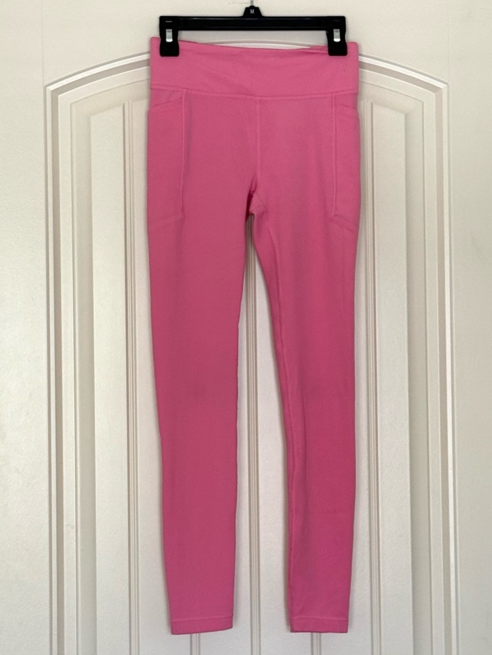 Athleta Girl Pink Girls' High-Rise Stash Your Treasure Leggings (M)